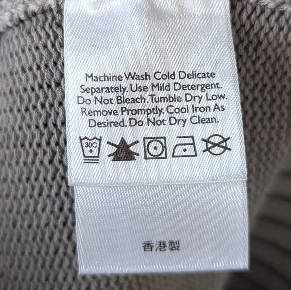 VTG 90's Eddie Bauer Sage Green Military Quarter Zip Sweater Elbow Patches XL - Picture 7 of 9